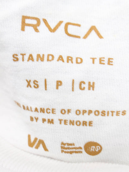 RVCA/Tシャツ/カットソー/トップス/ホワイト/XS