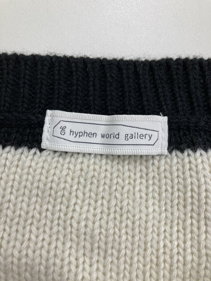 E hyphen world gallery/イーハイフンワールドギャラリー/ニット/セーター/トップス/ブラック/F