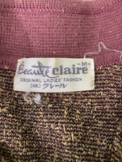 Beaute Claire/ニット/セーター/トップス/ピンク/M