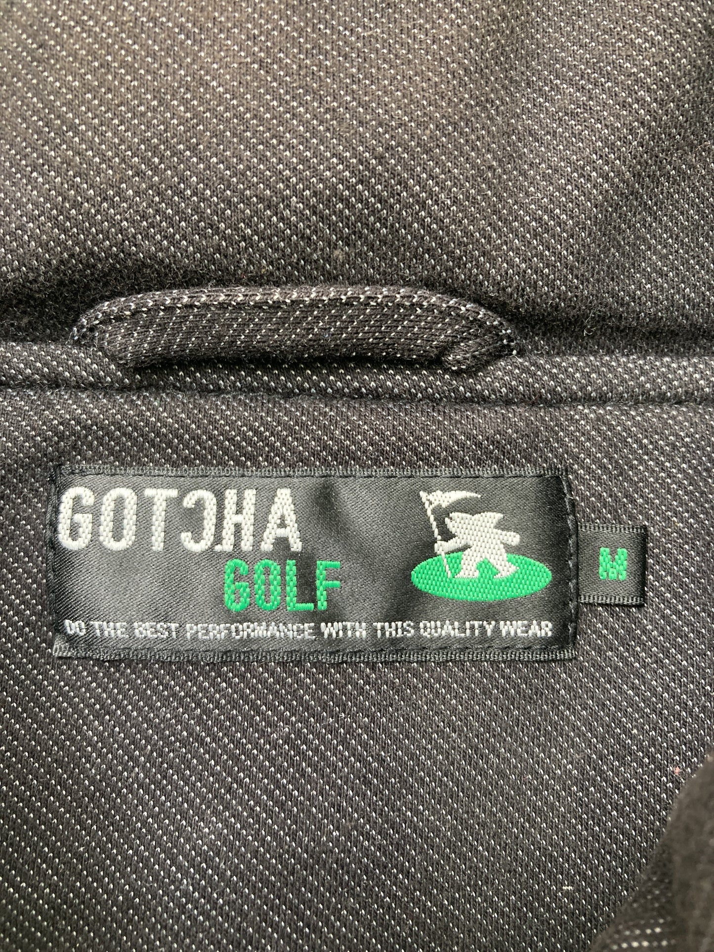 GOTCHA GOLF/ノーカラージャケット/ジャケット/アウター/ブラック/M