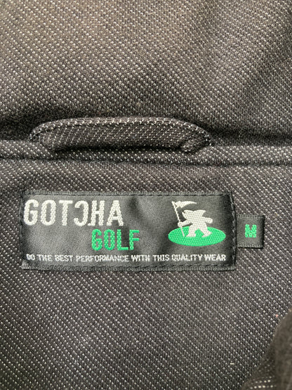 GOTCHA GOLF/ノーカラージャケット/ジャケット/アウター/ブラック/M