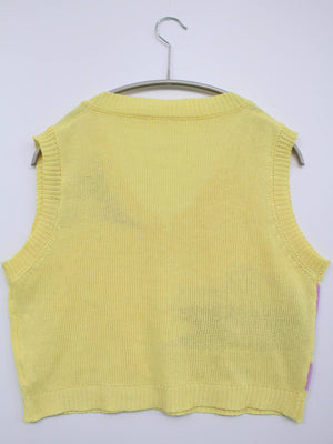 ベスト/トップス/イエロー
