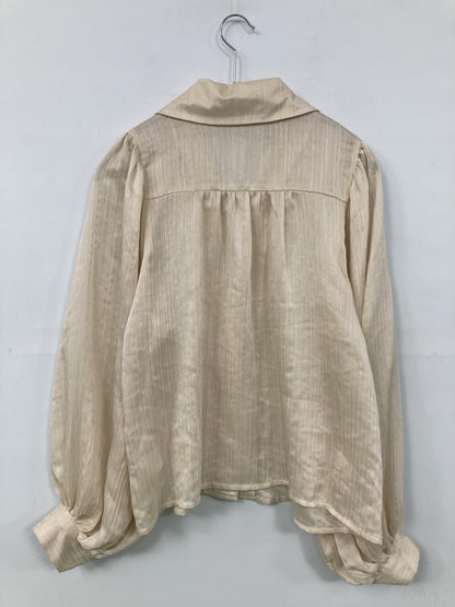 シャツ/ブラウス/トップス/ベージュ/M