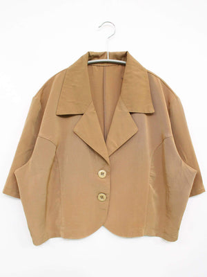 シャツ/ブラウス/トップス/ブラウン