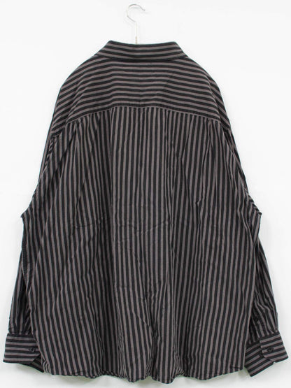 M2 Studio/シャツ/ブラウス/トップス/ブラック/3XL