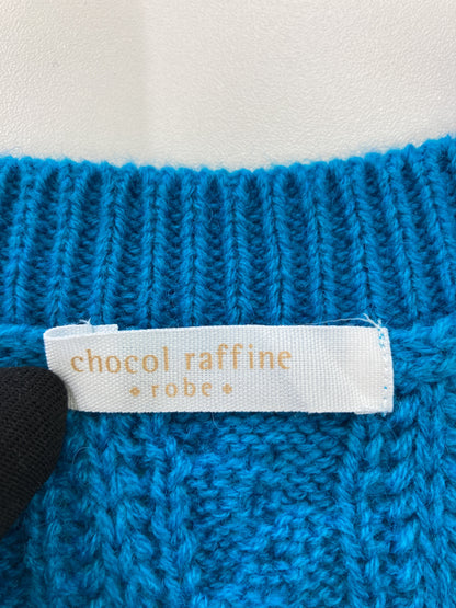chocol raffine/ニット/セーター/トップス/ブルー/F