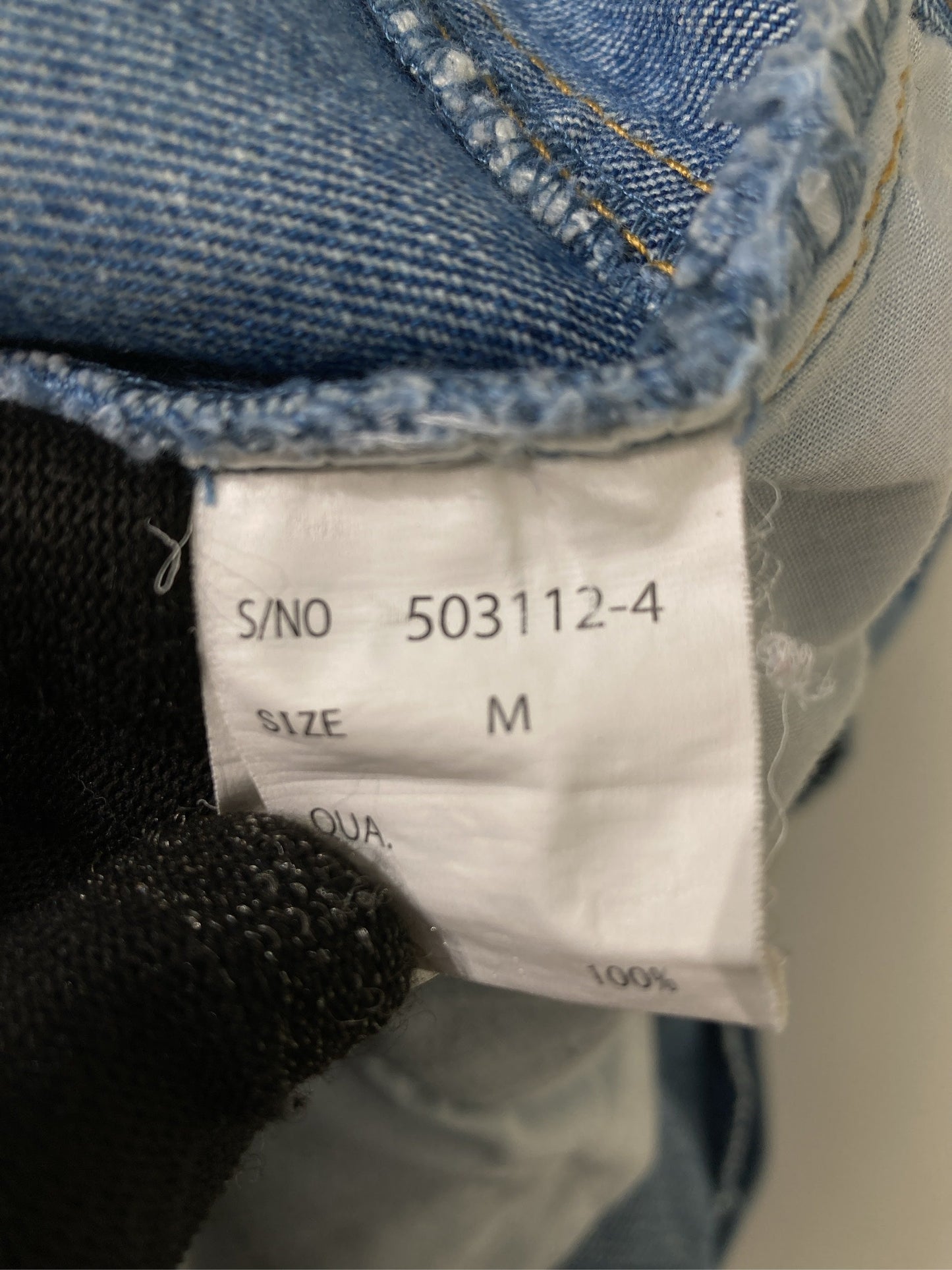 デニムパンツ/パンツ/ブルー/M