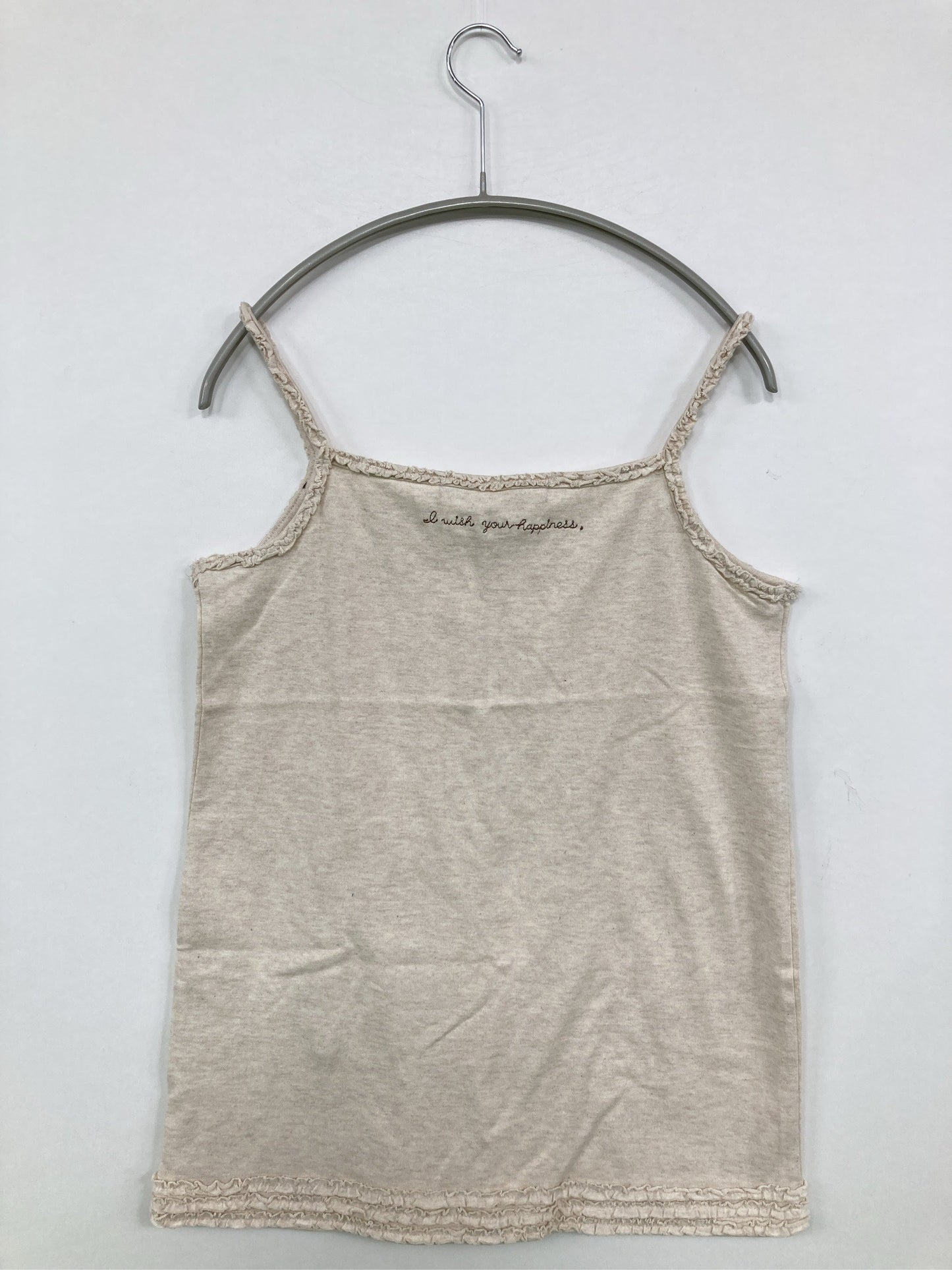 kusuguru/キャミソール/トップス/ベージュ/バスト79~87cm 身長154～162cm