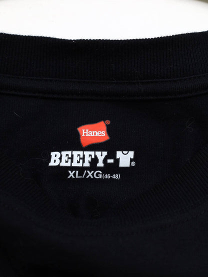 Hanes' BEEFY/Tシャツ/カットソー/トップス/ブラック/XL