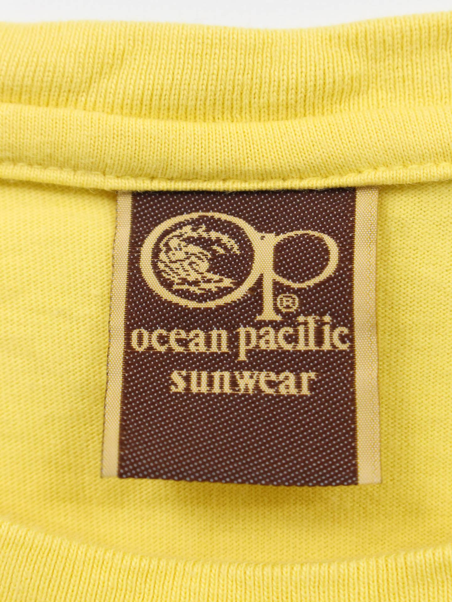 Ocean pacific/Tシャツ/カットソー/トップス/イエロー/L