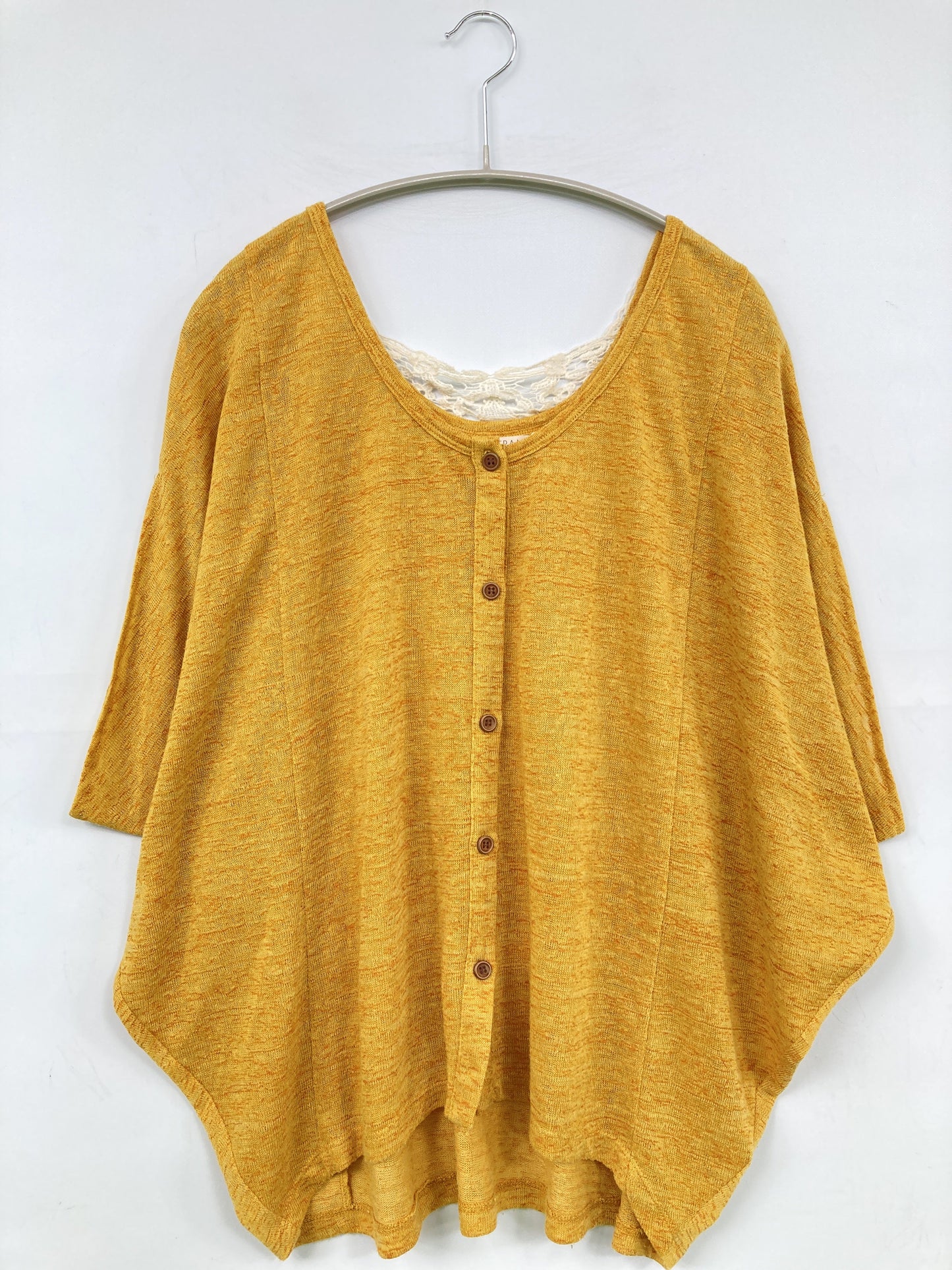 Ray Cassin/レイカズン/カーディガン/ボレロ/トップス/イエロー/M