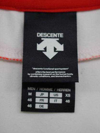 DESCENTE/ジャージ/トラックジャケット/トップス/ホワイト/M