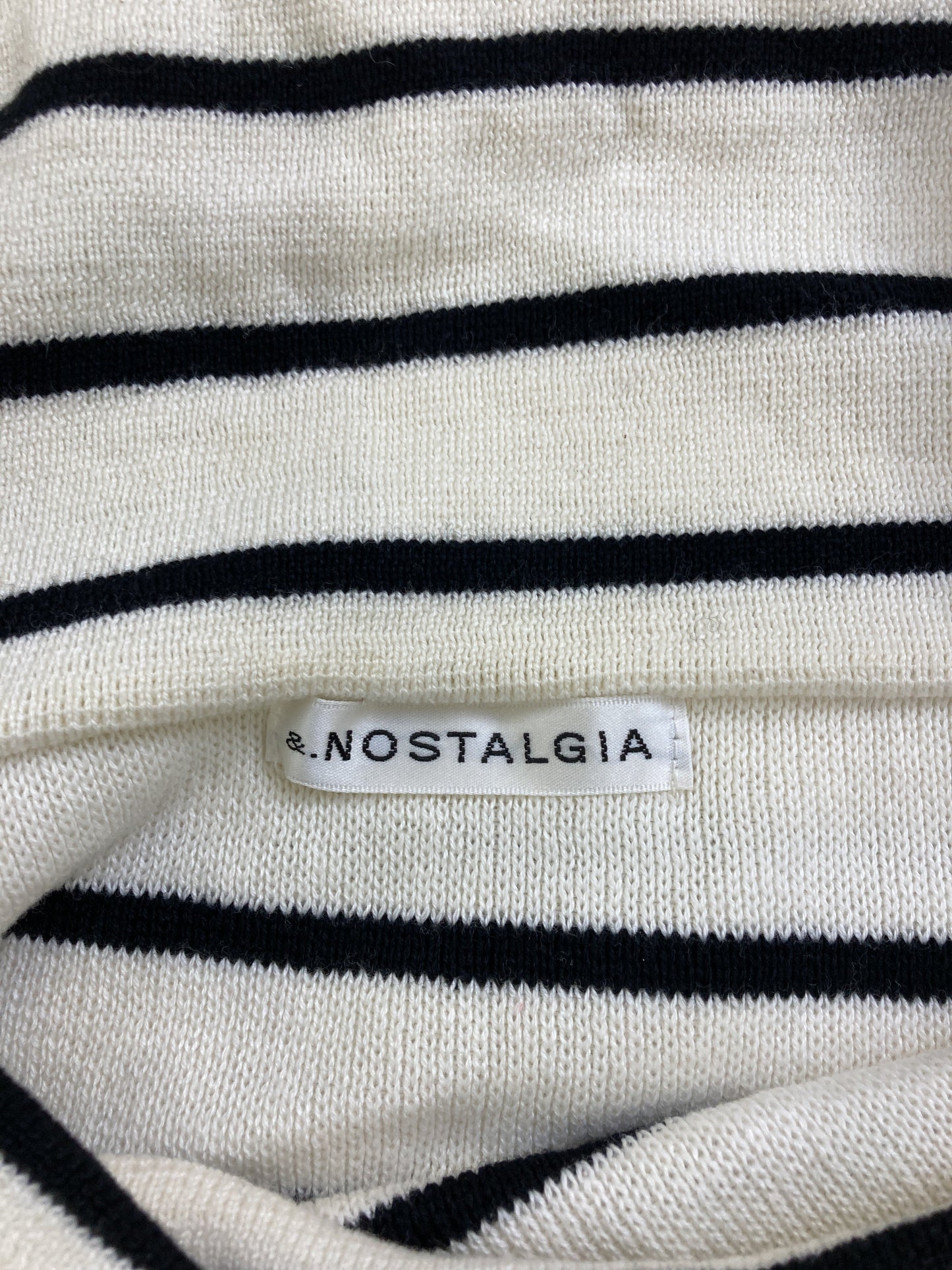 &.NOSTALGIA/Tシャツ/カットソー/トップス/ホワイト/M-L