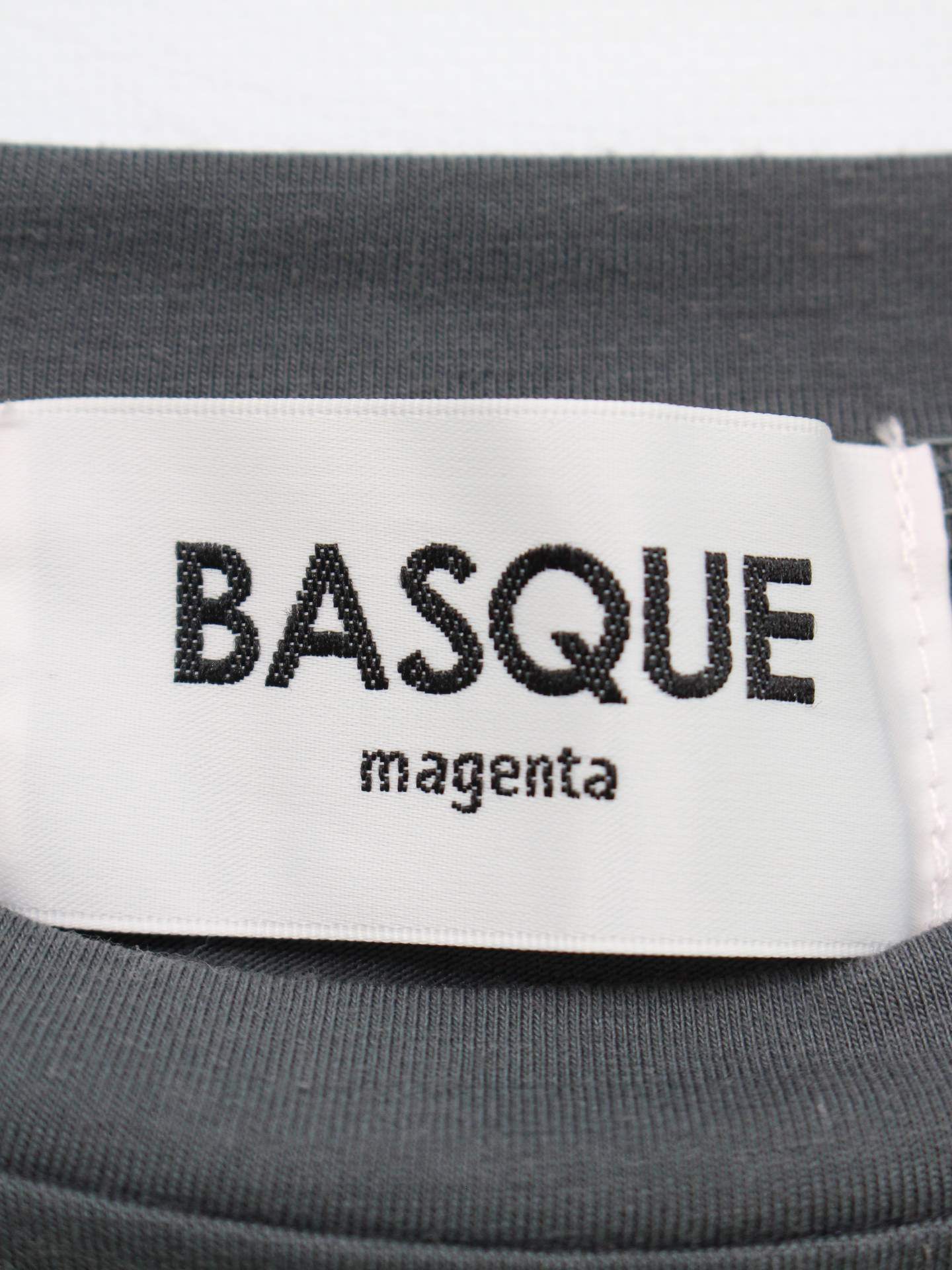 BASQUE/Tシャツ/カットソー/トップス/グレー/F