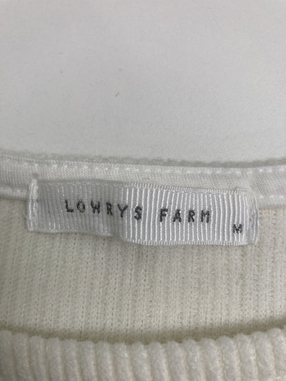 LOWRYS FARM/ローリーズファーム/Tシャツ/カットソー/トップス/ホワイト/M