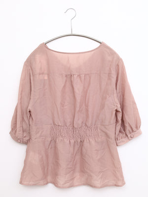 MAJESTIC LEGON/マジェスティックレゴン/シャツ/ブラウス/トップス/ピンク/M