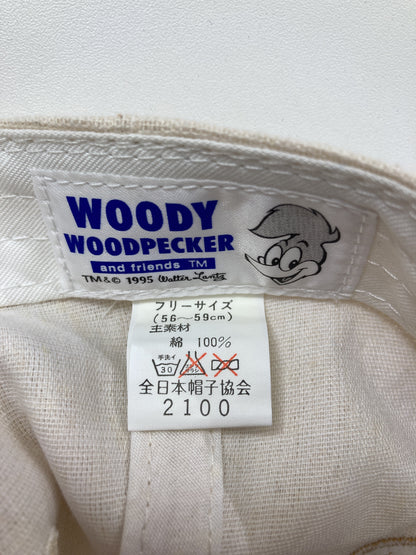 WOODY/キャップ/帽子/ホワイト/56〜59cm