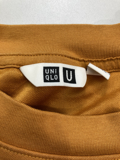 UNIQLO/ユニクロ/Tシャツ/カットソー/トップス/オレンジ/L