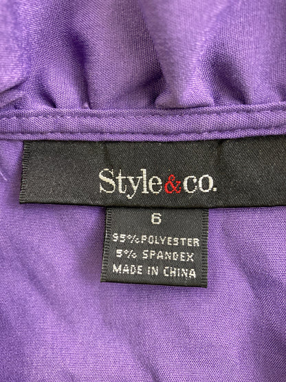Style&co./シャツ/ブラウス/トップス/パープル/6
