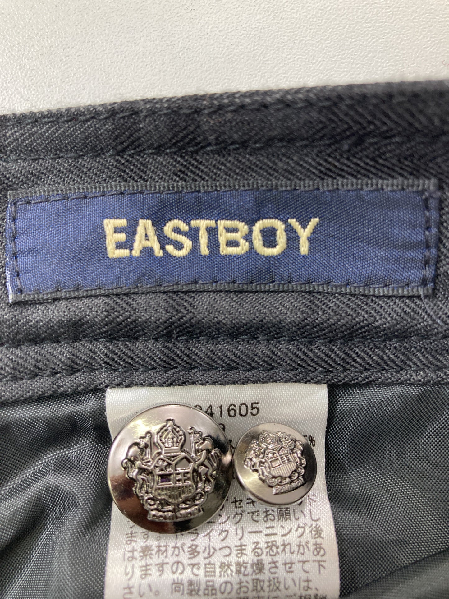 EAST BOY/イーストボーイ/スラックス/パンツ/ブラック/9