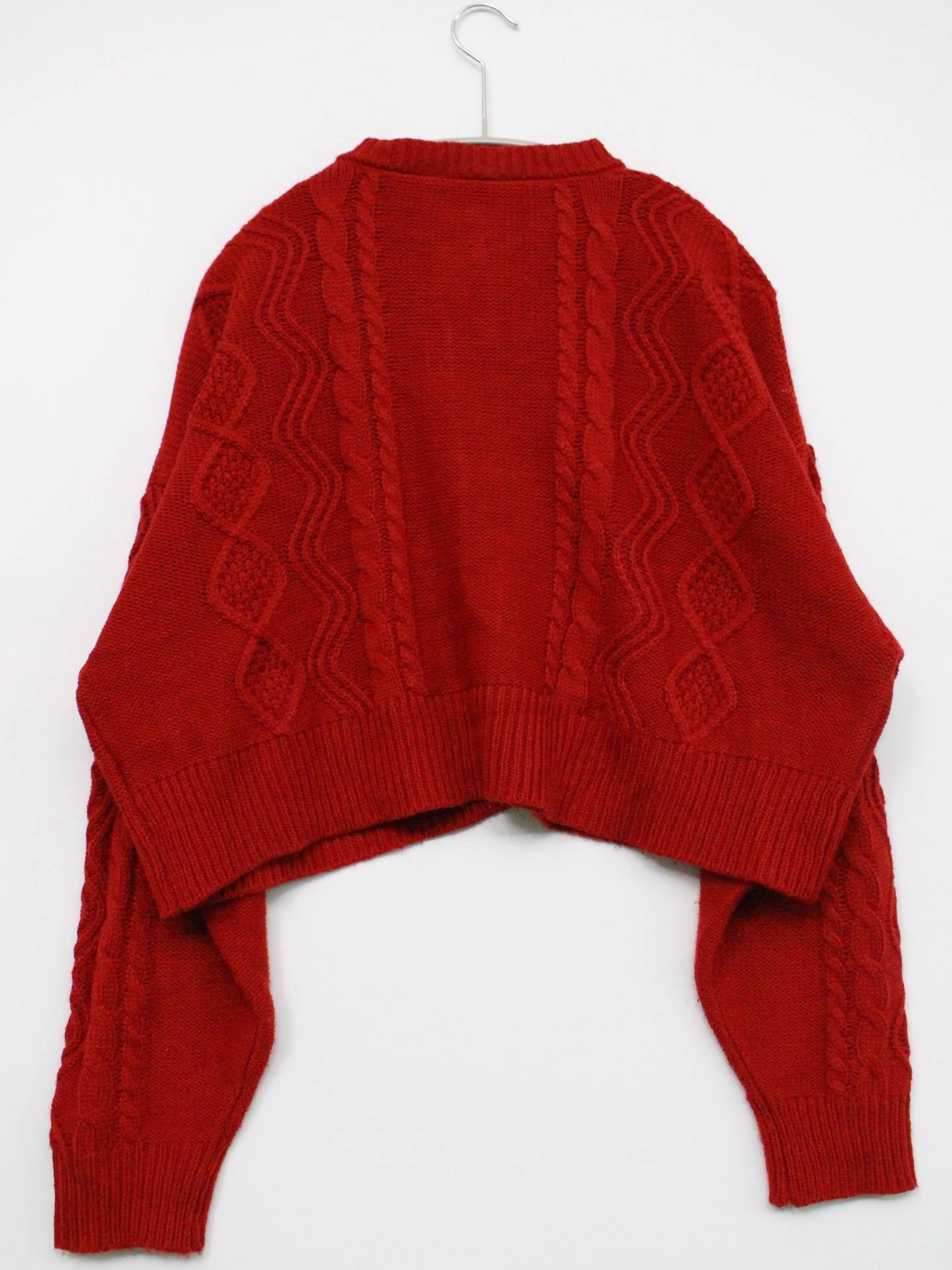 koe/カーディガン/ボレロ/トップス/レッド/F