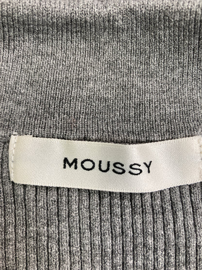 MOUSSY/マウジー/ニット/セーター/トップス/グレー/F