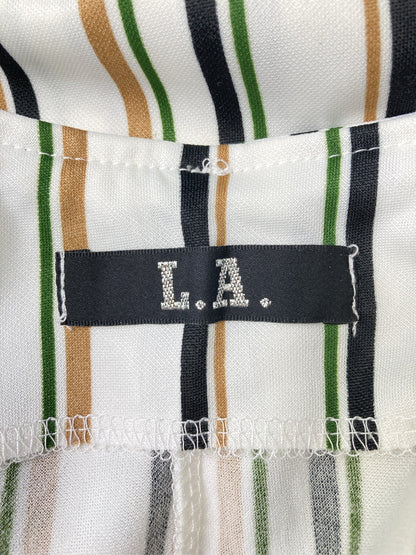 LA/つなぎ/オールインワン/オールインワン・サロペット/ホワイト/M