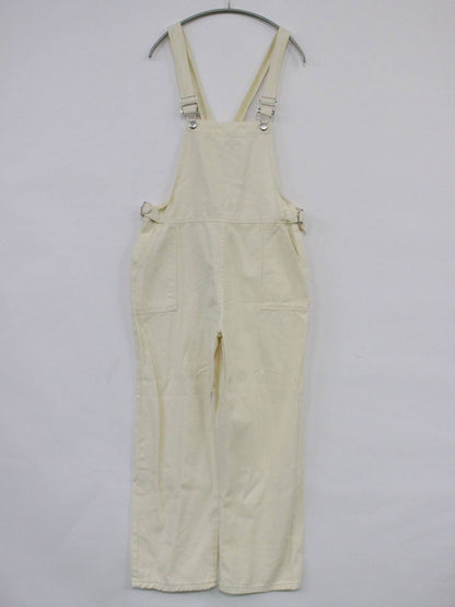 サロペット/オーバーオール/オールインワン・サロペット/アイボリー/M