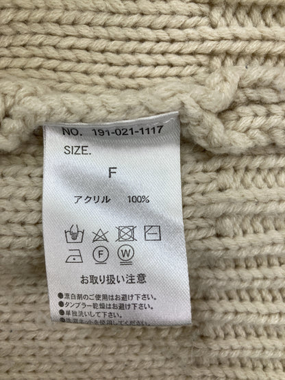 ニット/セーター/トップス/ベージュ/F
