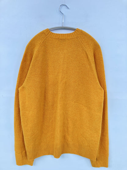 UNIQLO/ユニクロ/ニット/セーター/トップス/イエロー/L
