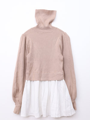 ROYAL PARTY/ロイヤルパーティー/ニット/セーター/トップス/ベージュ/F