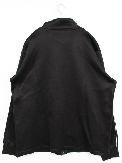 ジャージ/トラックジャケット/トップス/ブラック/L