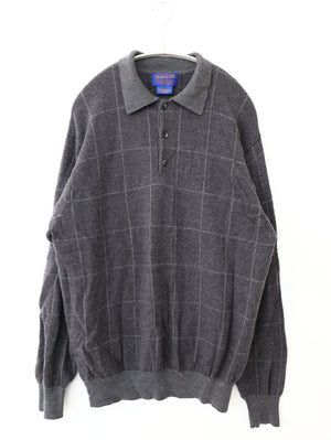 PENDLETON/ペンドルトン/ニット/セーター/トップス/グレー/M