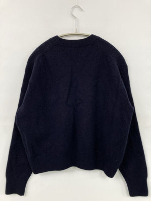 UNIQLO/ユニクロ/ニット/セーター/トップス/ネイビー/L