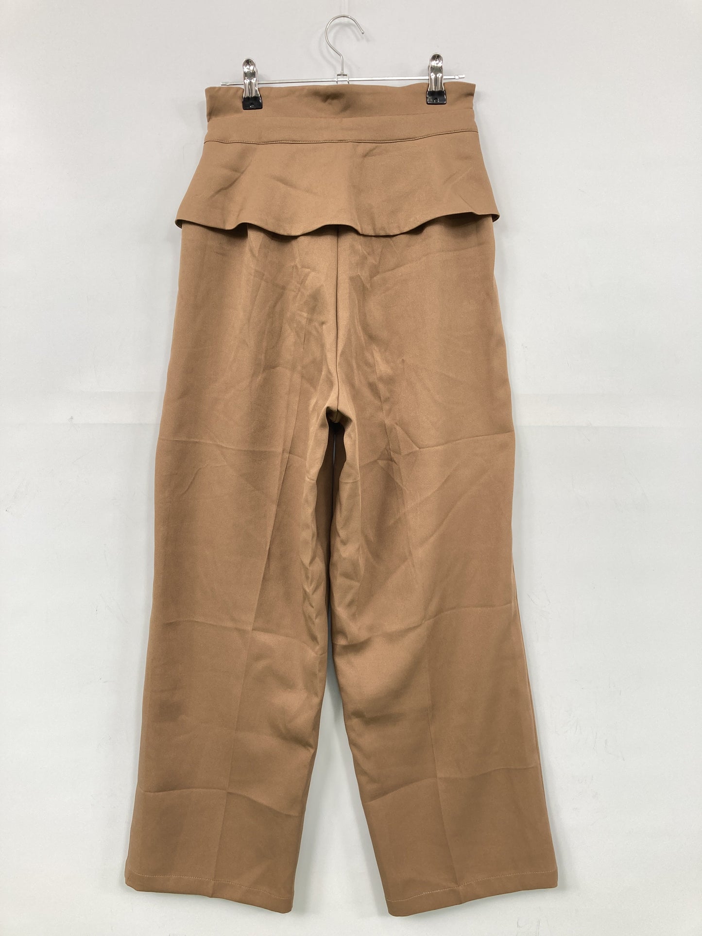 LAUIR/ラウアー/スラックス/パンツ/ブラウン/M