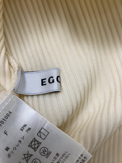 EGOIST/エゴイスト/Tシャツ/カットソー/トップス/ホワイト/F