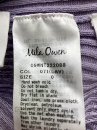 mila owen/ニット/セーター/トップス/パープル/0