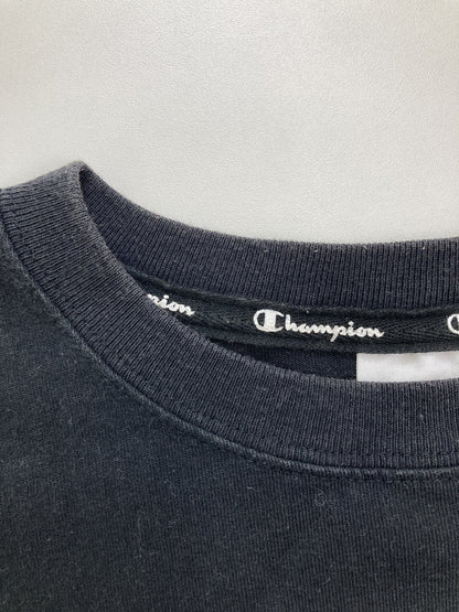 Champion/チャンピオン/Tシャツ/カットソー/トップス/ブラック/MEDIUM
