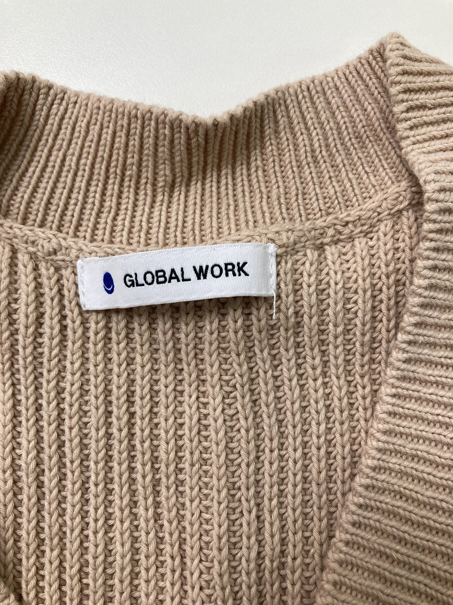 GLOBAL WORK/グローバルワーク/ニット/セーター/トップス/ベージュ/F