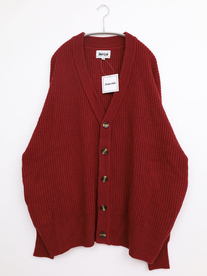 SNAP CLUB/スナップクラブ/カーディガン/ボレロ/トップス/レッド/M
