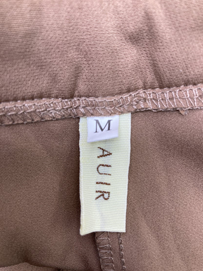 LAUIR/ラウアー/スラックス/パンツ/ブラウン/M