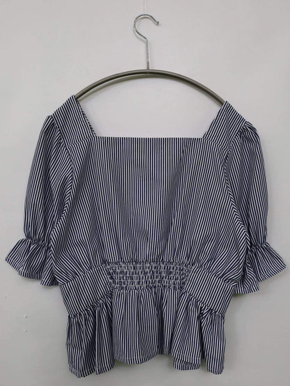 continuer de NICE CLAUP/シャツ/ブラウス/トップス/ブルー/F