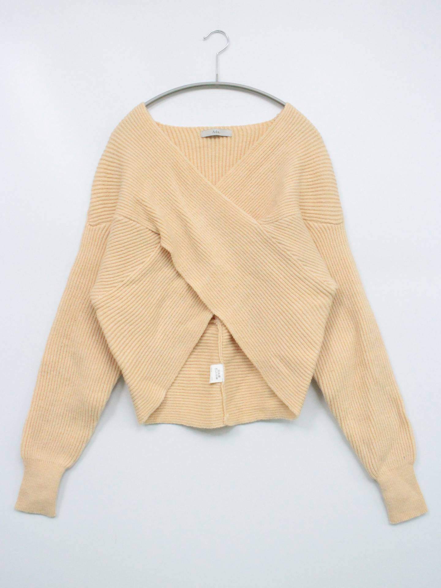 Ada./ニット/セーター/トップス/アイボリー