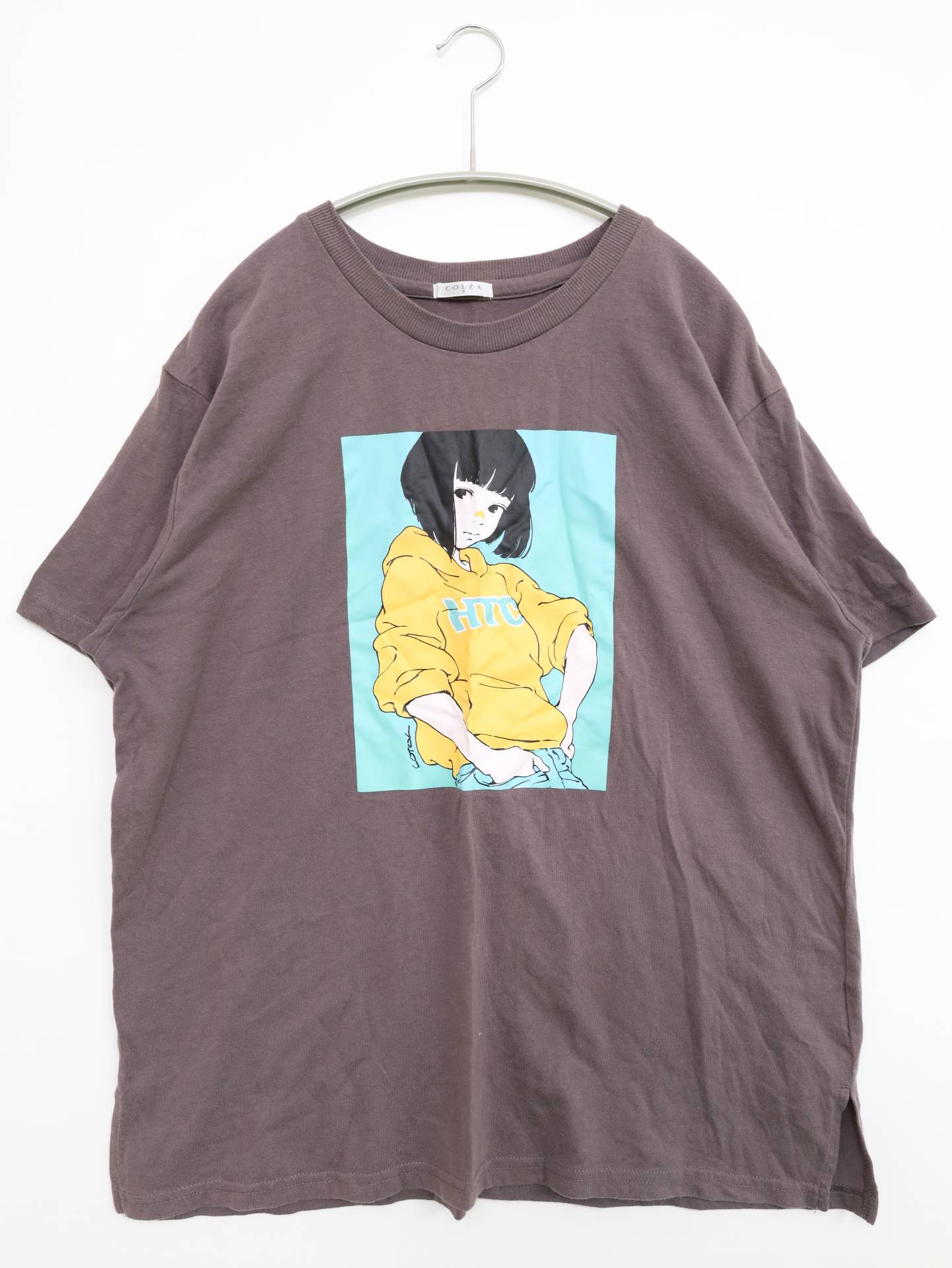COLZA/コルザ/Tシャツ/カットソー/トップス/ブラウン/M