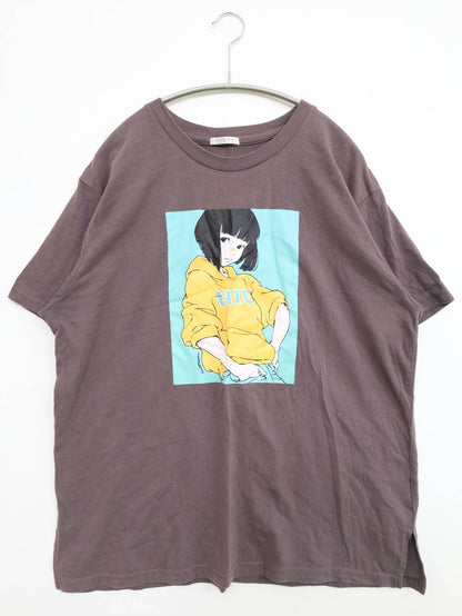 COLZA/コルザ/Tシャツ/カットソー/トップス/ブラウン/M