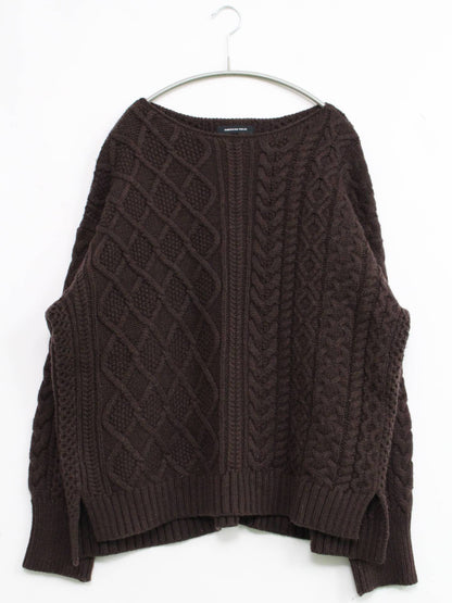 AMERICAN HOLIC/アメリカンホリック/ニット/セーター/トップス/ブラウン/F