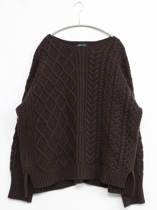 AMERICAN HOLIC/アメリカンホリック/ニット/セーター/トップス/ブラウン/F