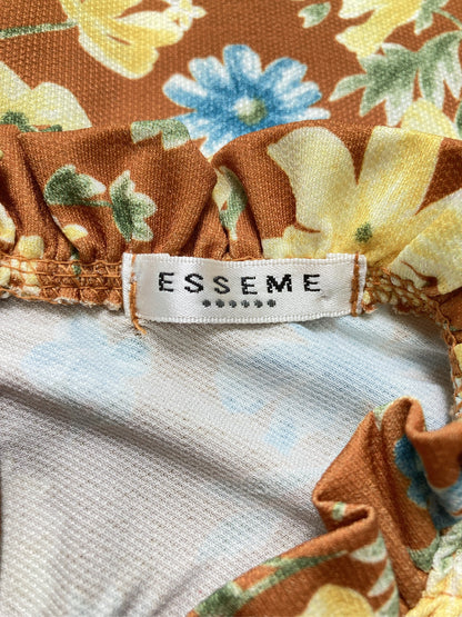 ESSEME/ノースリーブ/トップス/ブラウン/M