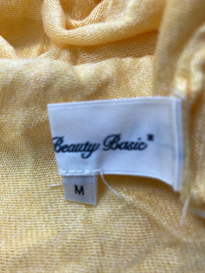 NATURAL BEAUTY BASIC/ナチュラルビューティーベーシック/カーディガン/ボレロ/トップス/イエロー/M