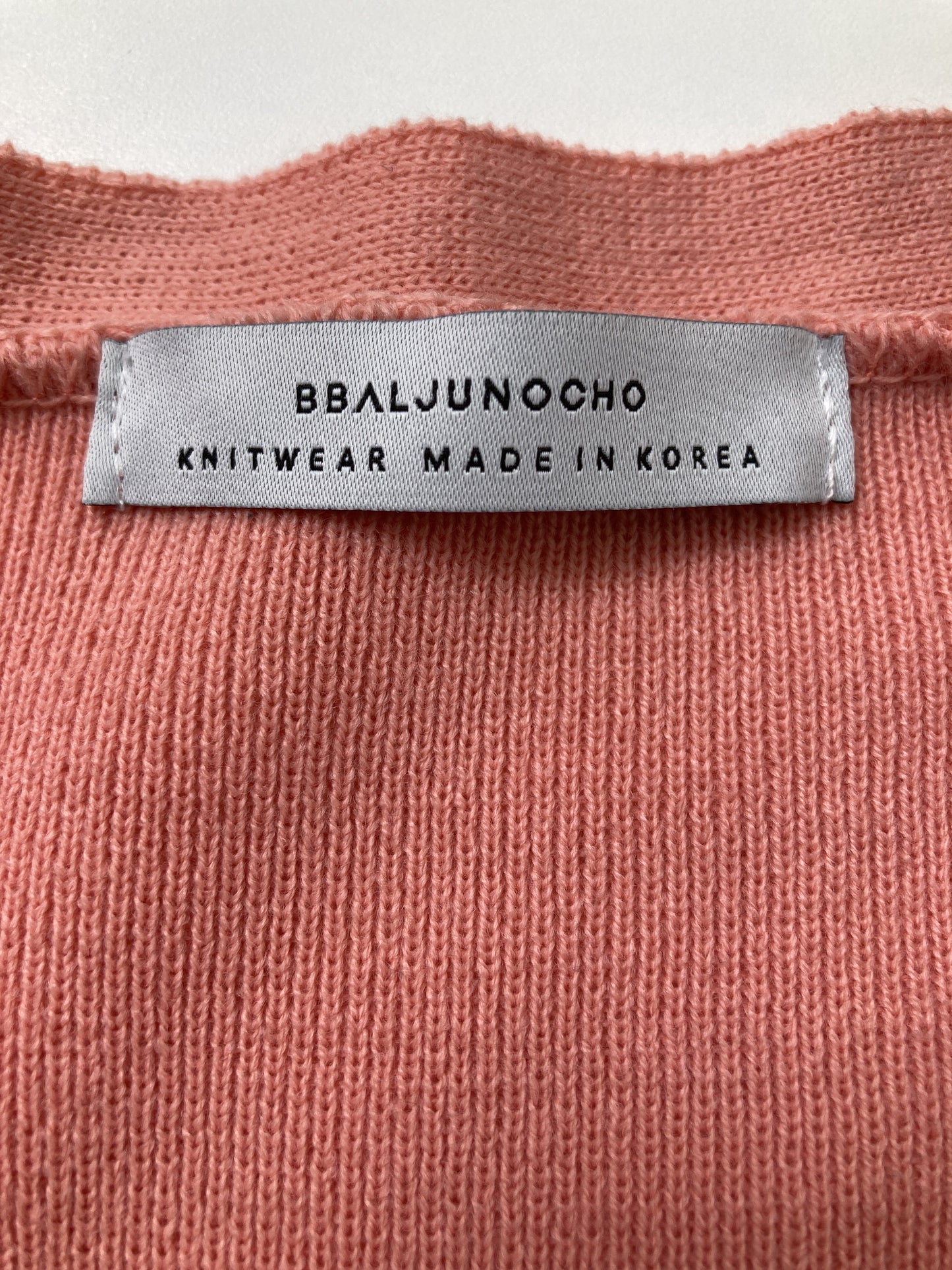 BBALJUNOCHO/カーディガン/ボレロ/トップス/ピンク